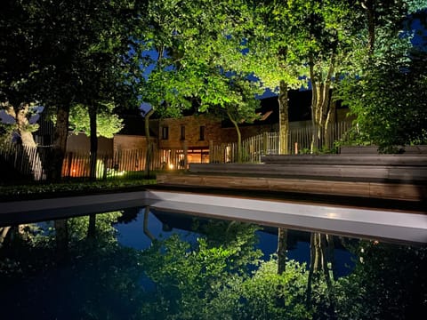 Property building, Pool view