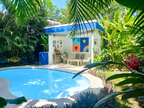Garden, Garden view, Pool view, Swimming pool, sunbed