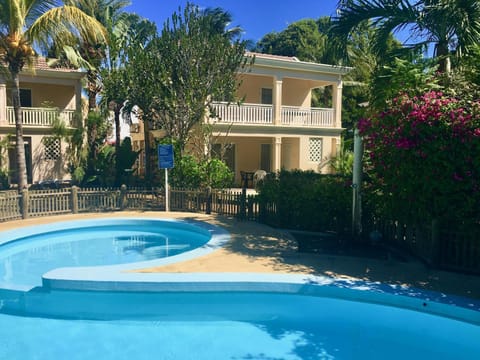 Property building, Pool view, Swimming pool