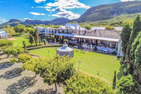 Spring, Day, Natural landscape, Bird's eye view, Garden, Garden view, Mountain view