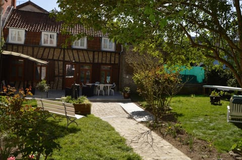 Facade/entrance, Garden view