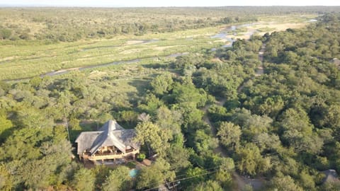 Property building, Nearby landmark, Natural landscape, Bird's eye view