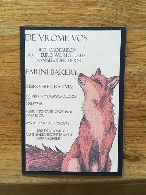 B&B De Vrome Vos Bed and Breakfast in Flanders