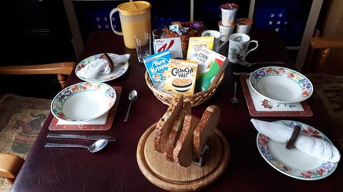 Food close-up, Continental breakfast