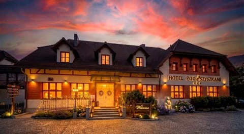 Property building, Sunset