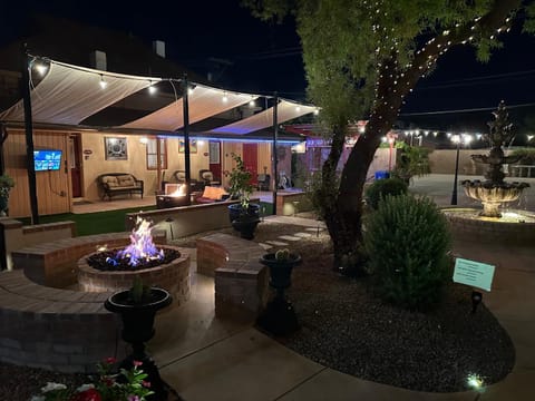 Patio, Evening entertainment, Inner courtyard view