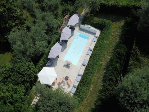 Bird's eye view, Pool view