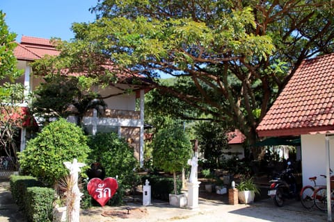 Property building, Garden view