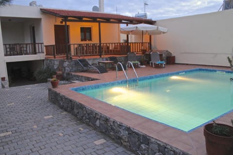 Night, Pool view, Sunrise