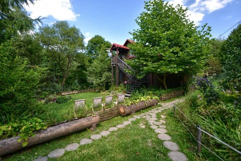 Property building, Natural landscape, Garden