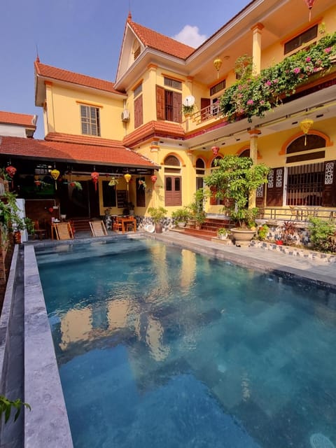 Patio, Pool view