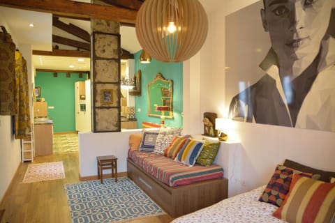 Living room, Seating area, Bedroom