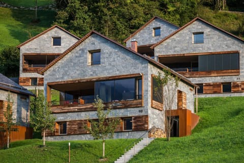 Facade/entrance, Off site, Day, Summer, On site, Sunrise