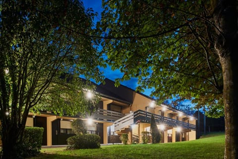 Night, Garden, Garden view