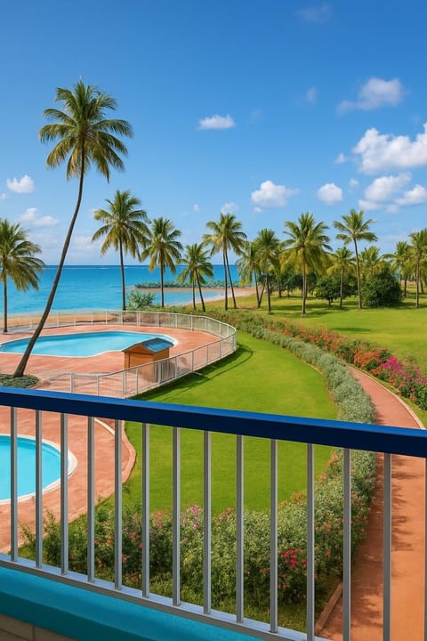Beach, Pool view