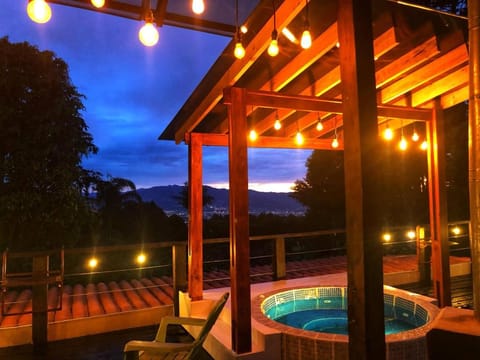 Hot Tub, City view
