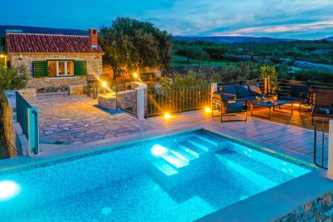 Night, View (from property/room), Pool view