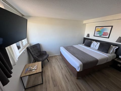 Bed, TV and multimedia, Living room, Photo of the whole room, Bedroom