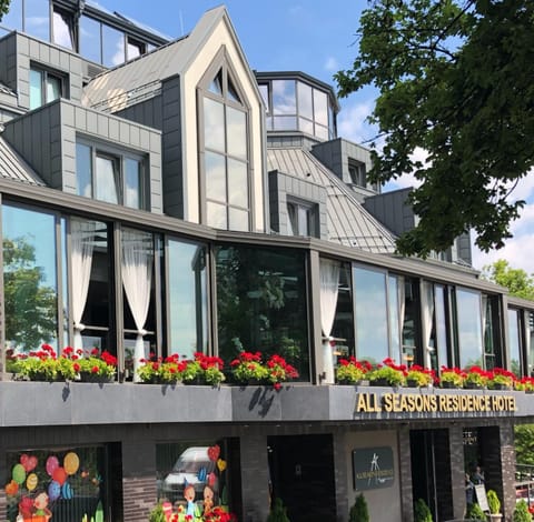 Property building, Day, Garden view