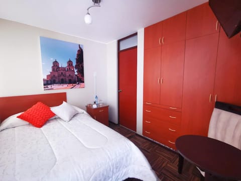 Bed, Photo of the whole room, Bedroom, wardrobe