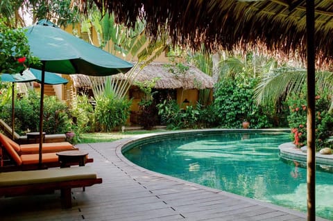 View (from property/room), Pool view, Swimming pool