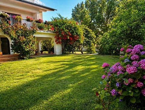 Property building, Spring, Day, Natural landscape, Garden, Garden view