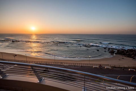 Beach, Sea view, Sunrise