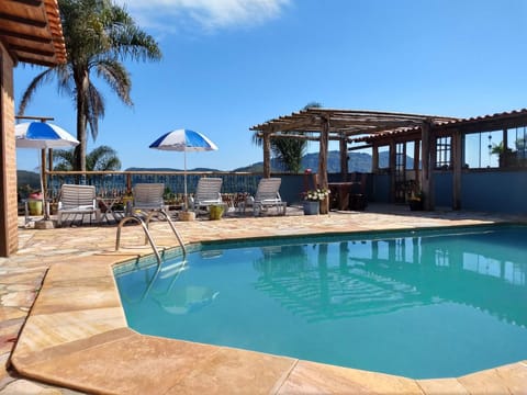 Pool view, Swimming pool, sunbed