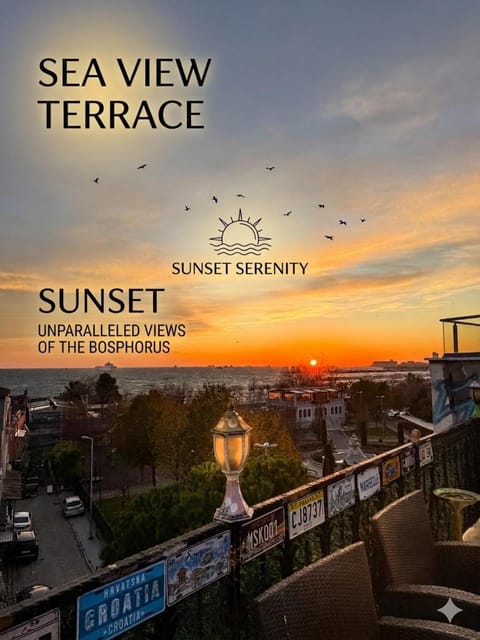 Sea view, Sunset