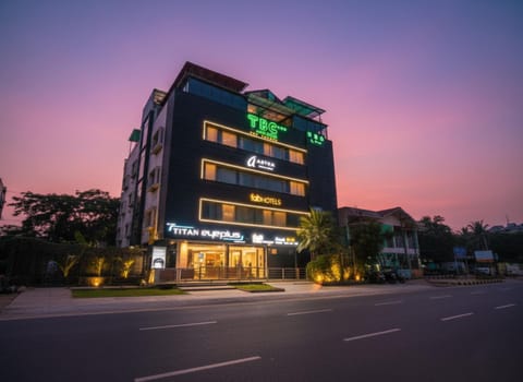 Property building, Night