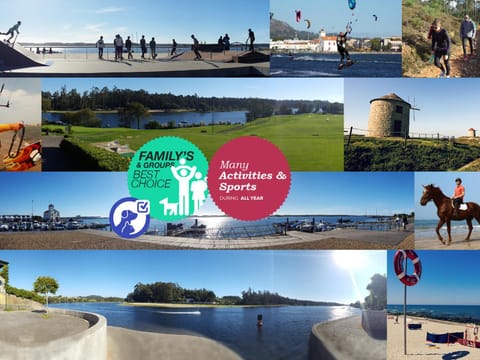 Activities, Children play ground, Fishing, Golfcourse, Horse-riding, Nightclub / DJ, Tennis court, Windsurfing, Canoeing, Cycling, Sports, Entertainment, Family