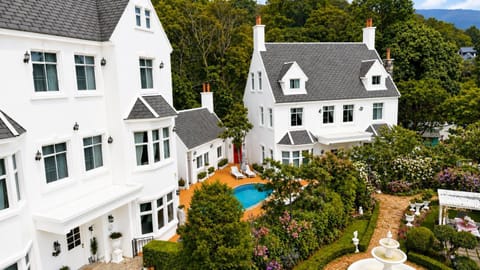 Natural landscape, Garden, Garden view, Mountain view, Pool view