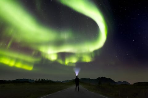 Natural landscape, Hiking, Sunset