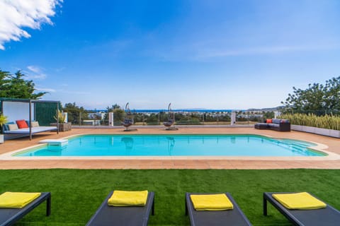 Day, Sea view, Swimming pool, sunbed