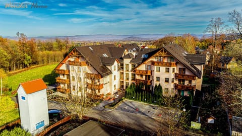 Property building, Natural landscape, Bird's eye view