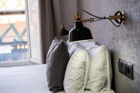 Bed, Decorative detail, Bedroom