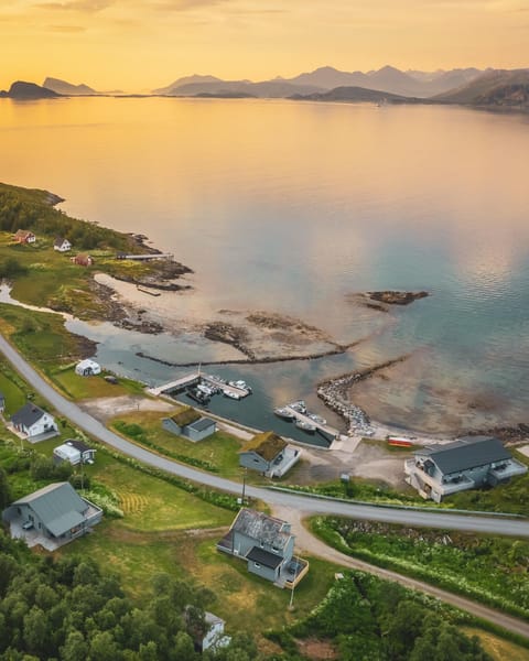 Natural landscape, Bird's eye view, Sea view