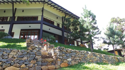 Property building, Garden view