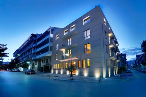 Property building, Facade/entrance, Neighbourhood, Bird's eye view