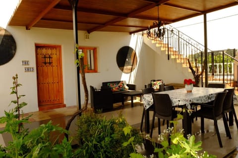 Patio, Seating area, Dining area