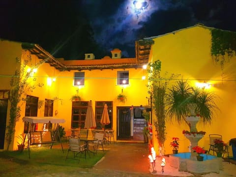 Property building, Patio
