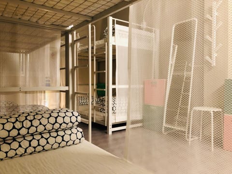 Photo of the whole room, bunk bed