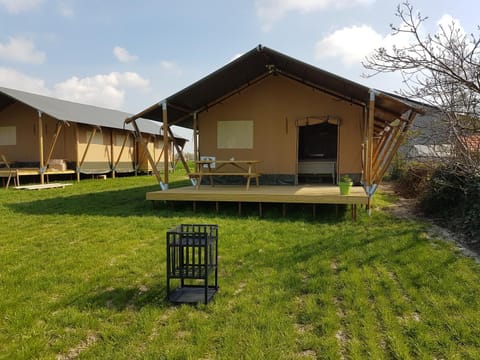 Glamping op het Zeugekot Luxury tent in Flanders