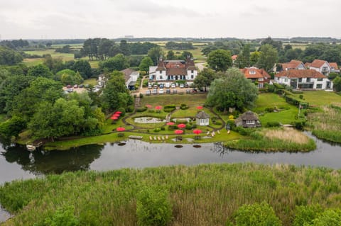 Property building, Nearby landmark, Bird's eye view, River view