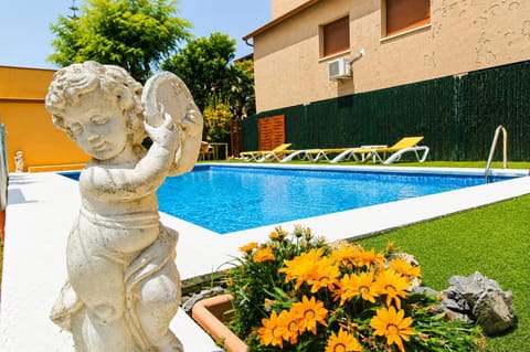 Garden, Swimming pool, sunbed