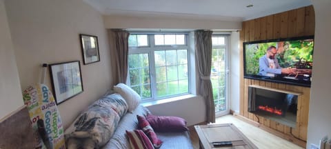 TV and multimedia, Living room, Garden view