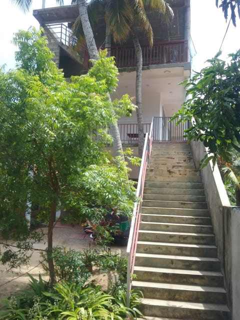 Property building, Spring, Garden view