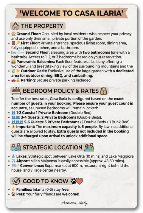 Casa Ilaria Bed and Breakfast in Canton of Ticino