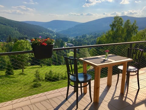 Restaurant/places to eat, BBQ facilities, Balcony/Terrace, Mountain view