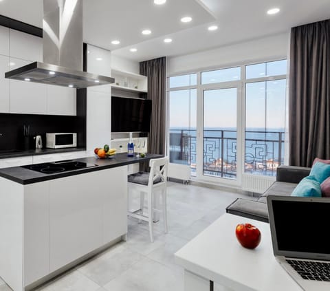 Seating area, Sea view